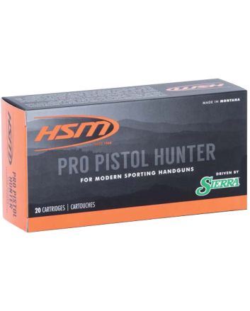 HSM 460SW5N Pro Pistol460 S&amp;W Mag 300 gr Jacketed Soft Point 20 Per Box/ 25 Case