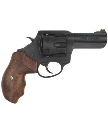 Charter Arms 63526 Professional357 Mag 6 Shot 3" Black Nitride Steel Barrel &amp; Cylinder, Black Nitride Stainless Steel Frame, Black Finger Grooved Rubber Grip, Exposed Hammer