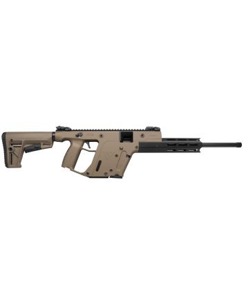 Kriss USA KV22CFD00 Vector 22 Gen II CRB Full Size 22 LR 10+1 16" Black Chrome Moly Barrel Flat Dark Earth Cerakote Aluminum Receiver Flat Dark Earth 6 Position Stock Right Hand