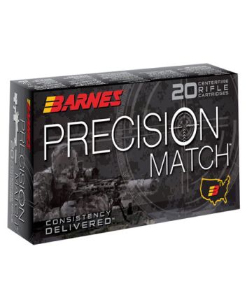 Barnes Bullets 30819 Precision Match6.5PRC 145gr Open Tip Match Boat Tail 20 Per Box/10 Case