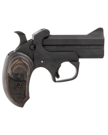 Bond Arms BABJ Black Jack45 Colt (LC) 410 Gauge 2rd Shot 3.50" Black Black Steel Frame Black Ash Grips Features Silver Spade Above Hinge
