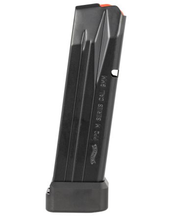 Walther Arms 2830400 PPQ15rd/17rd 9mm Luger Fits Walther PPQ M2/SF Pro Black Steel