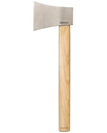 Cold Steel 90AXF Competition Throwing Axe 4" Hatchet Plain 1055 Carbon Steel Blade American Hickory Handle 16"