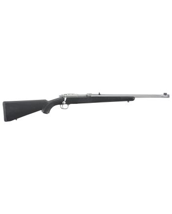 Ruger 7419 77/357357 Mag 5+1 18.50" Threaded Barrel, Brushed Stainless Steel, Integral Scope Mount On A Solid Steel Receiver, Black Synthetic Stock