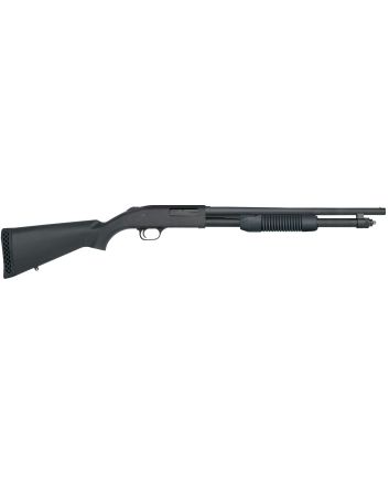 Mossberg 50698 590 Persuader 20 Gauge 6+1 3" 18.50" Cylinder Bore Barrel, Matte Blued Metal Finish, Drilled &amp; Tapped Receiver, Synthetic Stock
