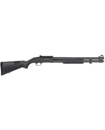Mossberg 50768 590A1 Tactical 12 Gauge 3" 8+1 20" Cylinder Bore Barrel Black Rec with XS Ghost Ring Sights Black Fixed with Storage Compartment Stock Right Hand Includes M-LOK Handguard