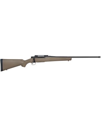 Mossberg 28090 Patriot6.5 PRC Caliber with 4+1 Capacity, 24" Threaded/Fluted Barrel, Matte Blued Metal Finish &amp; Flat Dark Earth Synthetic Stock Right Hand (Full Size)