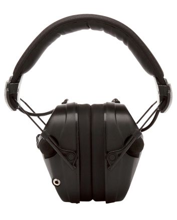 Pyramex VGPME20 Venture Gear Sentinel Muff Polymer 26 dB Over the Head Black Adult 1 Pair