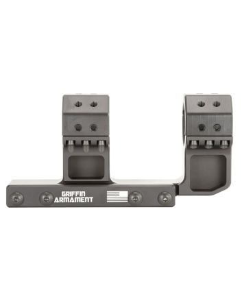 Griffin Armament SMC193H30MM SPRM Scope Mount/Ring Combo Black Anodized