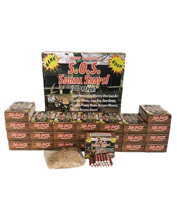 Tannerite SOS S.O.S. Signal Snaps Impact Enhancement Explosion 480 Snaps