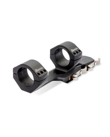 Burris 410354 AR Signature P.E.P.R Scope Mount/Ring Combo Quick Detach, Matte Black Steel, 35mm Tube Fits AR-15 Picatinny/Weaver Mount