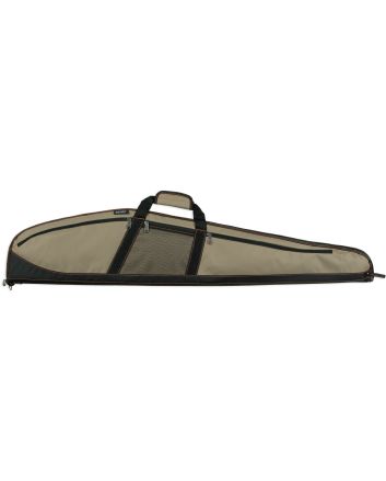 Bulldog BD221 Plus Rifle Case 48" Khaki with Black Trim Water-Resistant Nylon