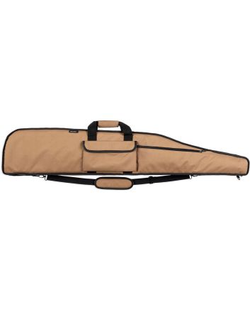 Bulldog BD375 Long Range Rifle Case 55" Tan with Black Trim Water-Resistant Nylon Rifle