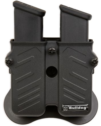 Bulldog MXM Max Multi-Fit Mag Holder OWB Black Polymer Paddle Ambidextrous Hand