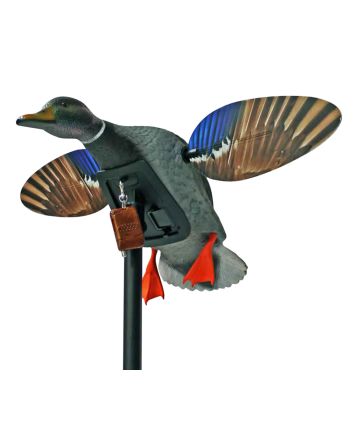 Mojo Outdoors HW24873P Elite Series Mini Drake Mallard Species Multi Color Plastic Features Remote Control