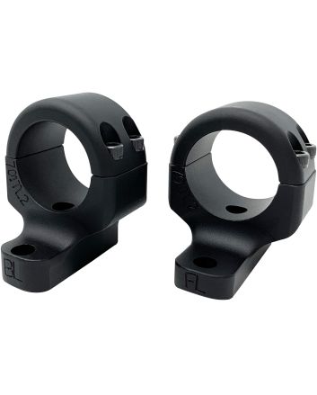 DNZ 701TL2 Game Reaper 2 Scope Mount/Ring Combo Matte Black 1" Howa