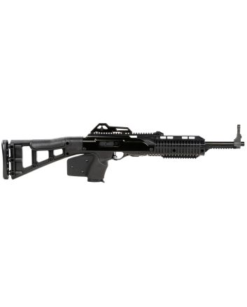 Hi-Point 3895TSCA 3895TS Carbine *CA Compliant 380 ACP Caliber with 16.50" Barrel, 10+1 Capacity, Black Metal Finish, Black All Weather Skeletonized Stock &amp; Black California Paddle Grip Right Hand