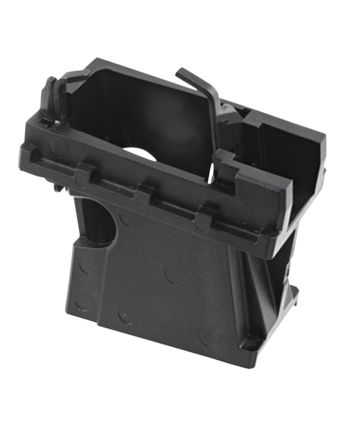 Ruger 90654 Magazine Well Insert AssemblyFlush 9mm Luger/40 S&amp;W Compatible w/Glock Mags, Ruger PC Carbine, Black Polymer