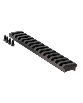 Ruger 90671 Picatinny RailBlack Anodized Aluminum Fits Ruger American Rifle Short Action