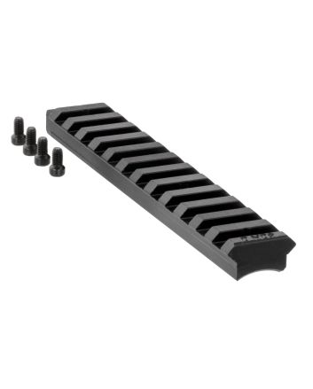 Ruger 90673 Picatinny RailRuger Precision Rimfire Aluminum Fits Ruger Precision 0 MOA