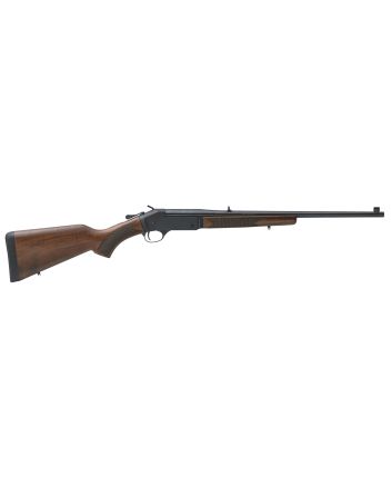 Henry H015350 Single Shot350 Legend Caliber with 1rd Capacity, 22" Barrel, Overall Blued Metal Finish &amp; American Walnut Stock, Right Hand (Full Size)