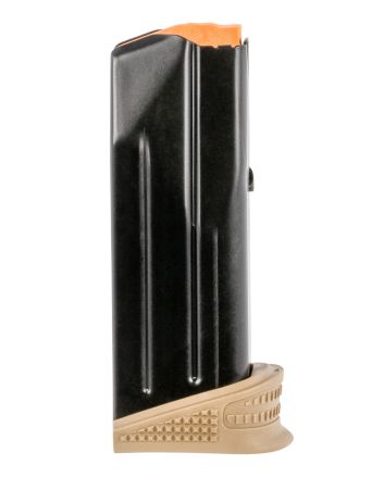 FN 20100376 509 Compact 12rd Extended Floorplate 9mm Luger Black/Flat Dark Earth Steel