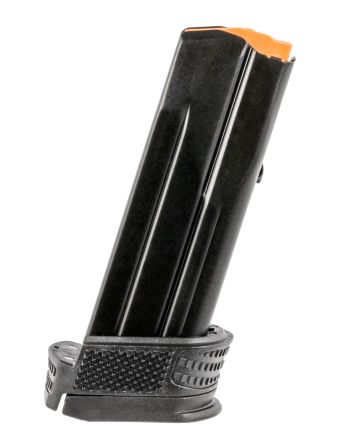 FN 20100379 509 Compact 15rd Detachable w/Mag Sleeve 9mm Luger Black Steel
