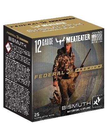 Federal PBIX1373 Premium Bismuth 12Gauge 3" 1 3/8oz 3Shot 25 Per Box/10 Case