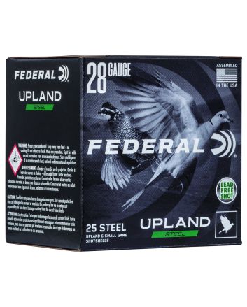 Federal USH286 Upland Field &amp; Range 28Gauge 2.75" 5/8oz 6Shot 25 Per Box/10 Case