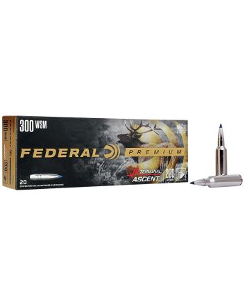 Federal P300WSMTA1 Premium Terminal Ascent 300WSM 200gr 20 Per Box/10 Case