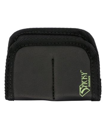 Sticky Holsters DMMS Dual Mini Mag Sleeve IWB Black/Green Latex Free Rubber Pocket