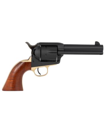 Taylors &amp; Company 550432 Old Randall45 Colt (LC) Caliber with 4.75" Barrel, 6rd Capacity Cylinder, Overall Blued Finish Steel &amp; Walnut Navy Size Grip