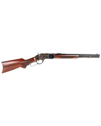 Taylors &amp; Company 550202DE 1873 Taylor Tuned 357 Mag 10+1 18" 1/2 Octagon Barrel Walnut Fixed Pistol Grip Stock Color Case Hardened Right Hand