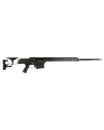 Barrett 18502 MRAD338 Lapua Mag 26" 10+1 Black Cerakote Black Fixed Adjustable Comb Stock Black Polymer Grip Right Hand