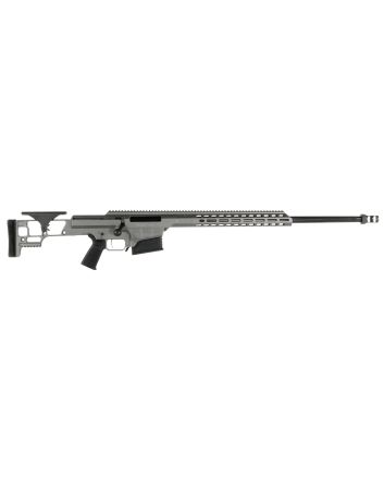 Barrett 18504 MRAD338 Lapua Mag 26" 10+1 Tungsten Gray Cerakote Tungsten Gray Fixed Adjustable Comb Stock Black Polymer Grip Right Hand