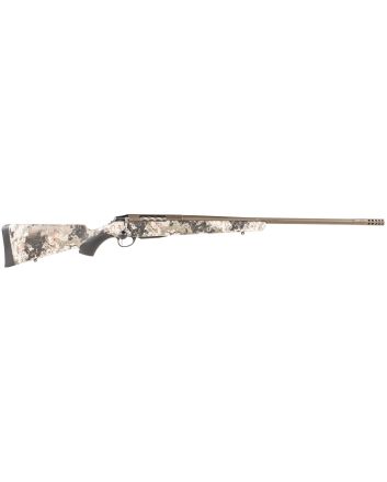 Tikka JRTXVW316 T3x Lite 308 Win 3+1 22.40" Midnight Bronze Cerakote Fluted Threaded Barrel, Drilled &amp; Tapped Steel Receiver, Veil Wideland Fixed Synthetic Stock, Black Interchangeable Backstrap Grip