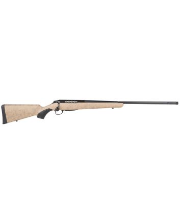 Tikka JRTXRT370 T3x Lite 7mm Rem Mag 3+1 24.30" Fluted/Threaded, Black Barrel/Rec, Black Webbed Tan Roughtech Synthetic Stock, Interchangeable Grip, Muzzle Brake
