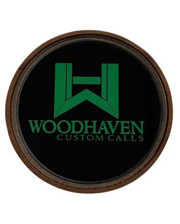 Woodhaven WH025 Legend SeriesFriction Call Turkey Hen Sounds Attracts Turkeys Brown Glass/Wood