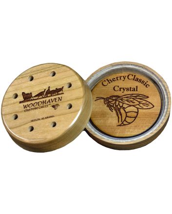 Woodhaven WH055 Cherry ClassicFriction Call Attracts Turkeys Natural Crystal/Wood