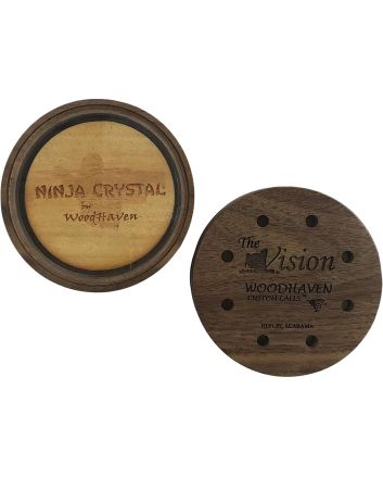 Woodhaven WH087 NinjaFriction Call Attracts Turkeys Natural Crystal/Wood