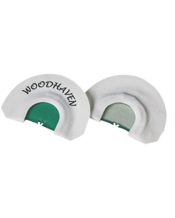 Woodhaven WH002 Classic V3 Diaphragm Call Triple Reed Attracts Turkeys White