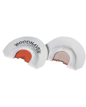 Woodhaven WH100 CopperheadDiaphragm Call Triple Reed Attracts Turkeys White