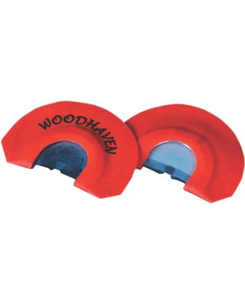 Woodhaven WH197 Toxic OrangeDiaphragm Call 2.5 Reed Turkey Hen Sounds Attracts Turkeys Orange
