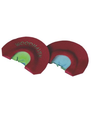 Woodhaven WH198 Raspy Red ReactorDiaphragm Call Triple Reed Attracts Turkeys Red