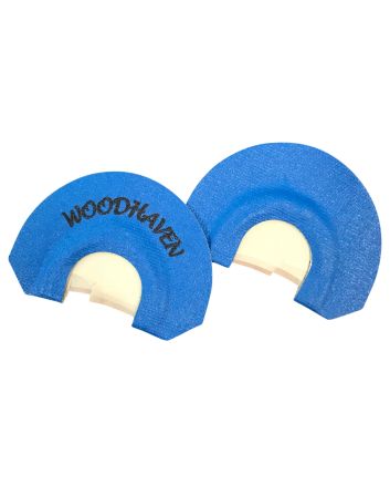 Woodhaven WH079 Blue Cutter Billy Yargus Diaphragm Call Triple Reed Attracts Turkeys Blue