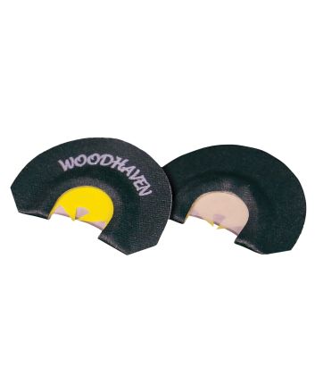 Woodhaven WH320 TalonDiaphragm Call Triple Reed Turkey Hen Sounds Attracts Turkeys Black