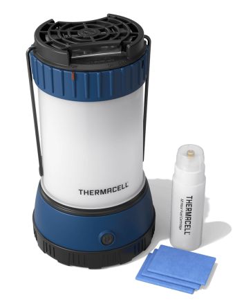 Thermacell MRCLE Scout Lantern Camp Blue Effective 15 ft Odorless Scent Repels Mosquito Effective Up to 12 hrs