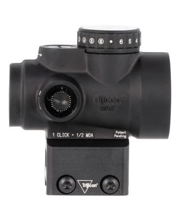 Trijicon 2200052 MRO HD Matte Black 1 x 25 mm 2 MOA Red Dot/68 MOA Circle Multi Reticle Full Cowitness Mount
