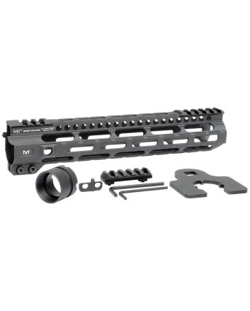 Midwest Industries MICRLW105 Combat Lightweight AR-15 Black Hardcoat Anodized Aluminum/Polymer 10.50" Picatinny/M-LOK