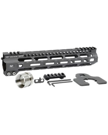 Midwest Industries MIULW105 UltralightAR-15 Black Hardcoat Anodized Aluminum/Polymer 10.50" Picatinny/M-LOK